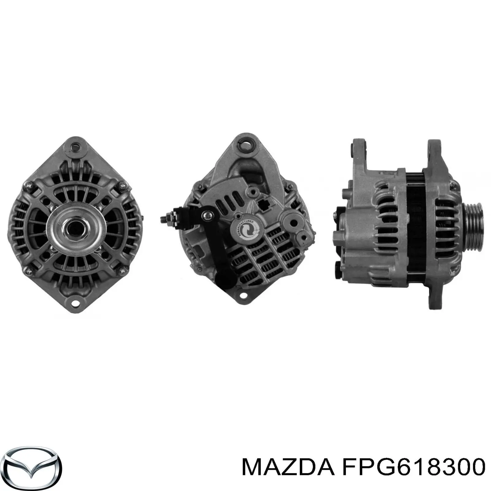 Генератор Mazda FPG618300 ціна, від 137.31 USD