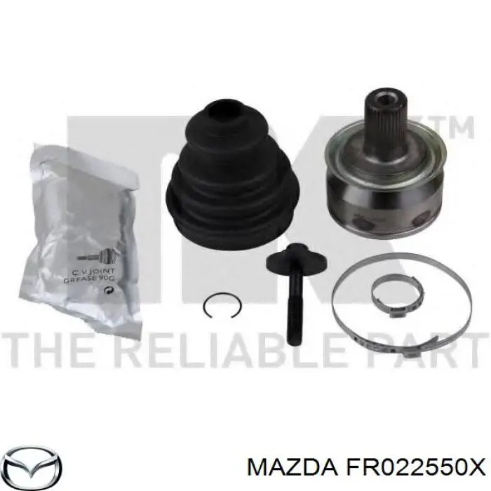 Купити FR022550X Mazda Піввісь права