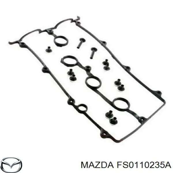 Прокладка клапанної кришки двигуна Mazda FS0110235A ціна, від 10.74 USD