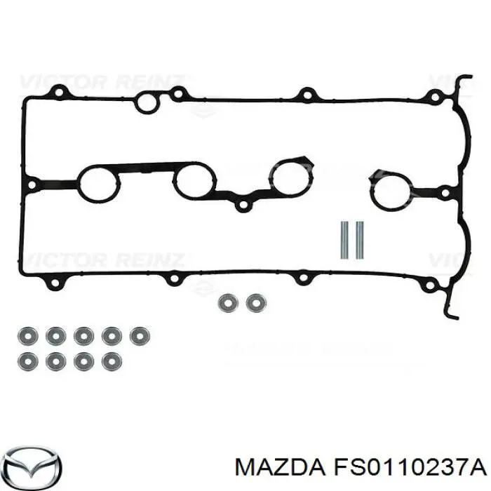 Купити FS0110237A Mazda Прокладка клапанної кришки двигуна, кільце