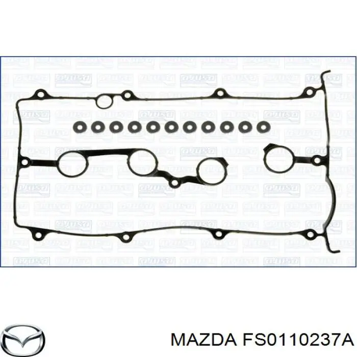 Прокладка клапанної кришки двигуна, кільце Mazda MPV 2 (LW) (Мазда Мпв)