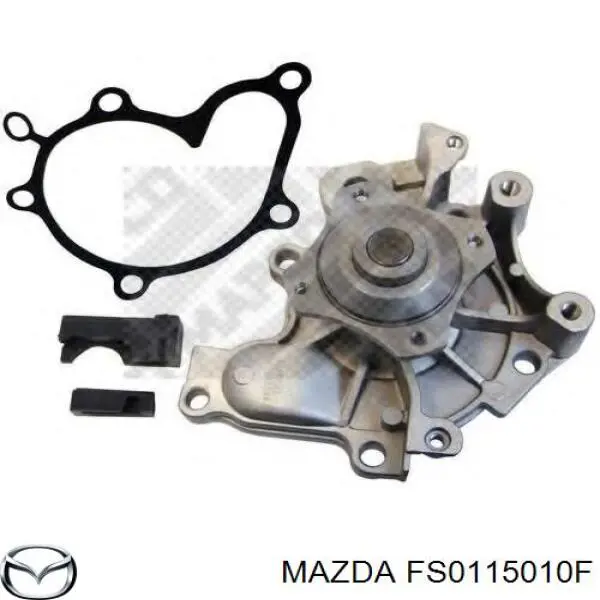 Помпа охолодження Mazda FS0115010F ціна, від 31.67 USD
