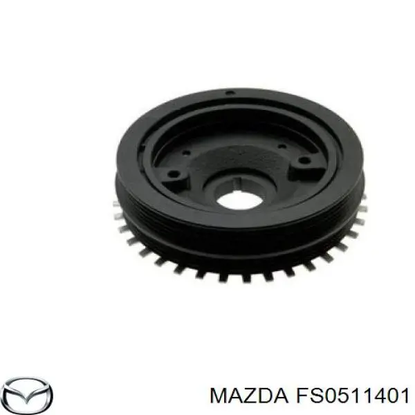 FS0511401 Mazda Демпфер колінвалу