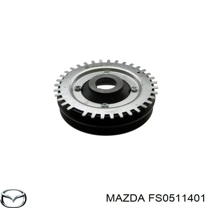 Купити FS0511401 Mazda Шків колінчастого вала