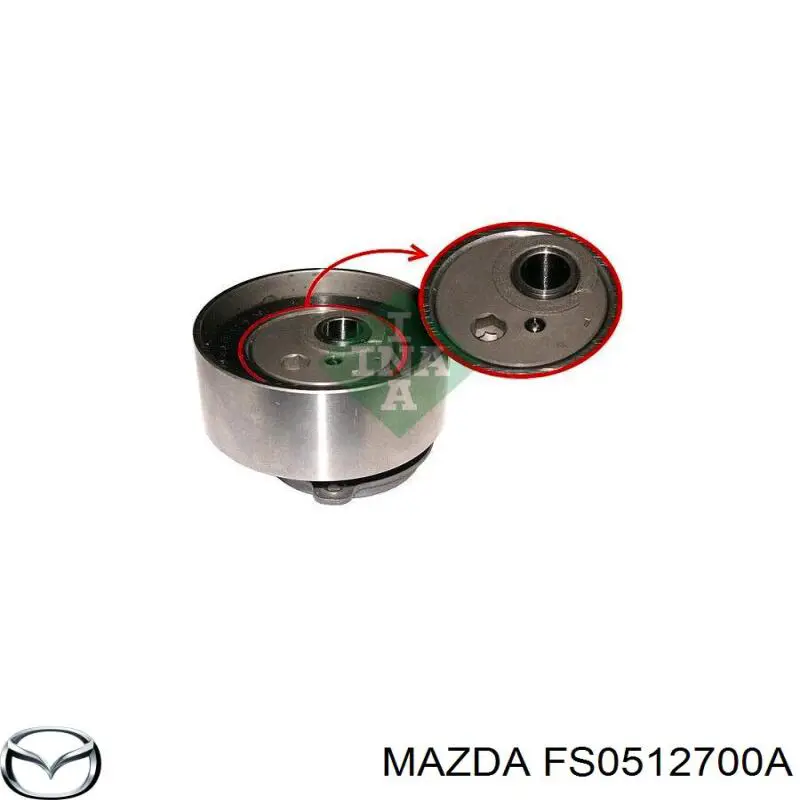 Ролик ГРМ Mazda FS0512700A