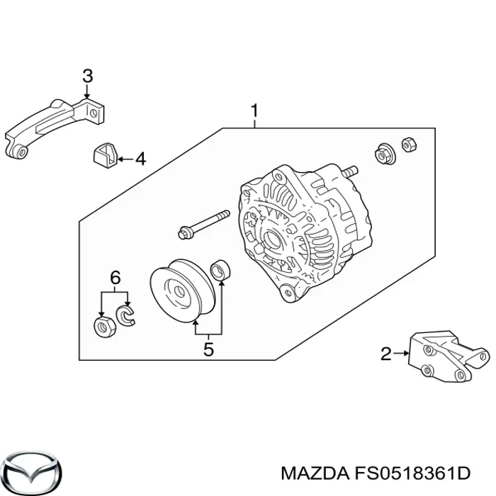 Натягувач приводного ременя Mazda 626 IV седан (GE) (1992 - 1997) ціна, від 10.14 USD