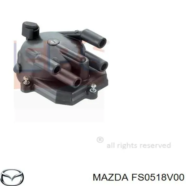FS0518V00 Mazda Кришка розподільника запалювання / трамблера