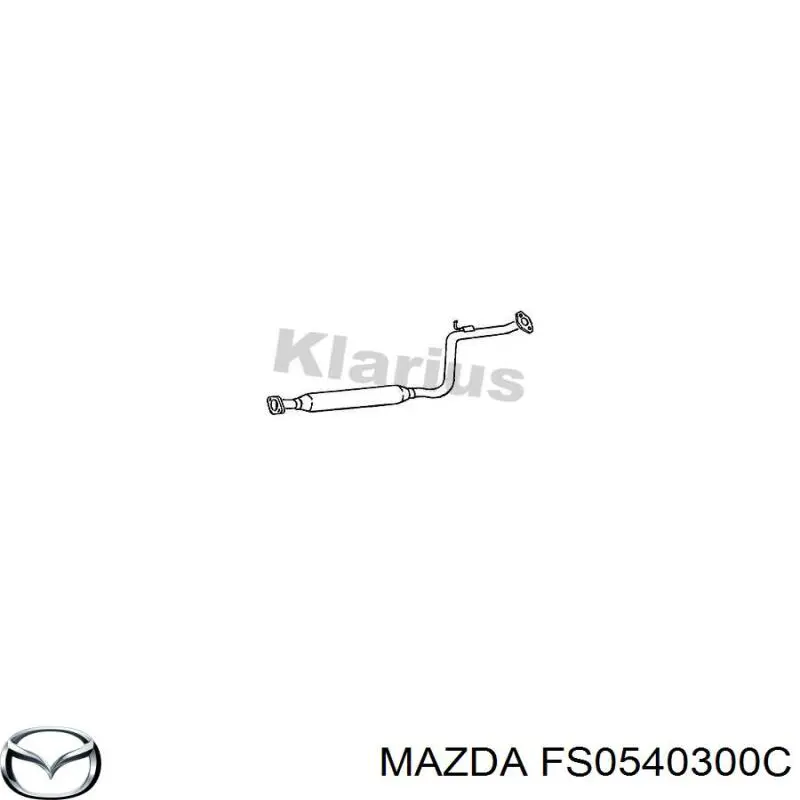 Глушник Mazda FS0540300C ціна, від 50.44 USD