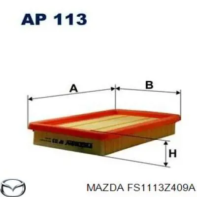 Повітряний фільтр FS1113Z409A Mazda