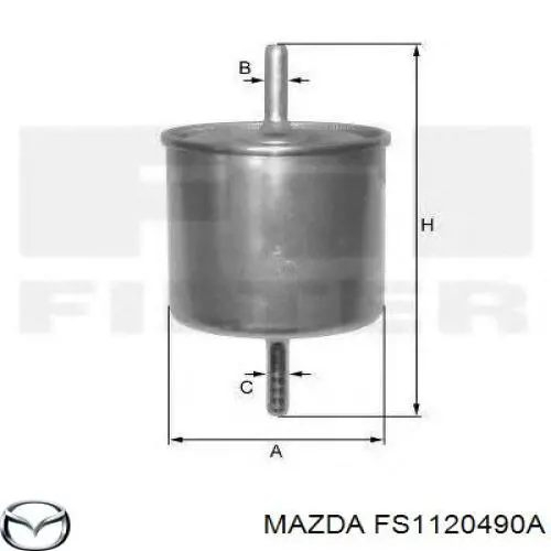 Паливний фільтр FS1120490A Mazda