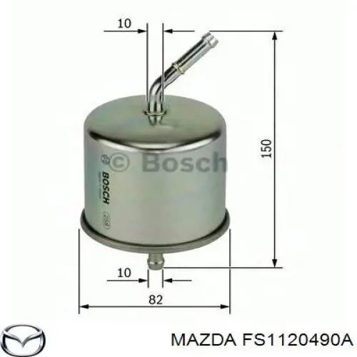 FS1120490A Mazda Фільтр палива
