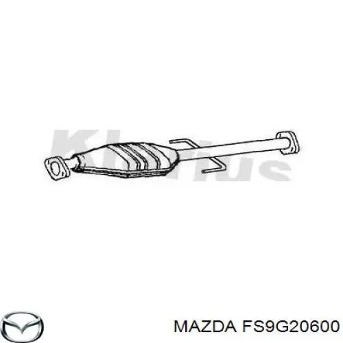 Купити FS9G20600 Mazda Перетворювач відпрацьованих газів