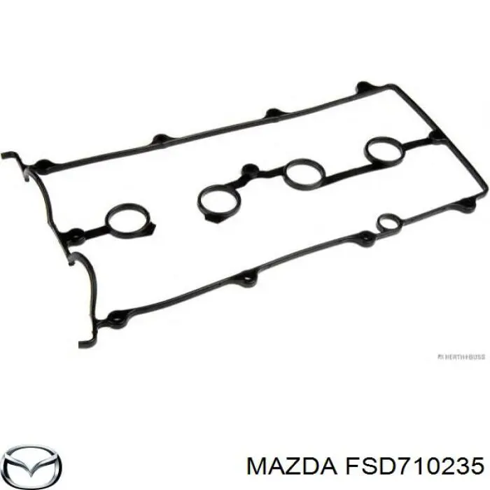 FSD710235 Mazda прокладка клапанної кришки двигуна