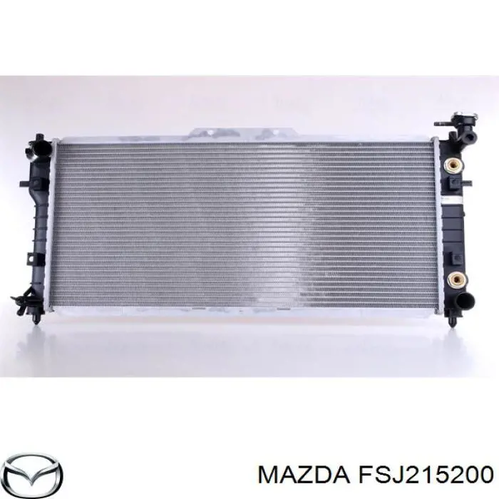 Радіатор основний Mazda FSJ215200 ціна, від 68.15 USD
