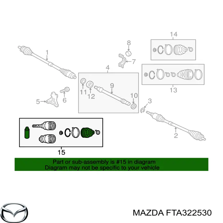  FTA322530 Mazda