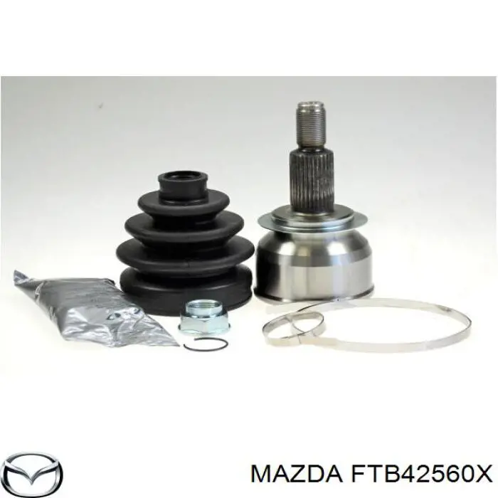 FTB42560X Mazda піввісь (привід передня, ліва)