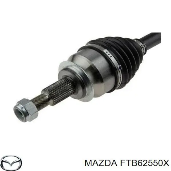 FTB62550X Mazda Привід передній правий