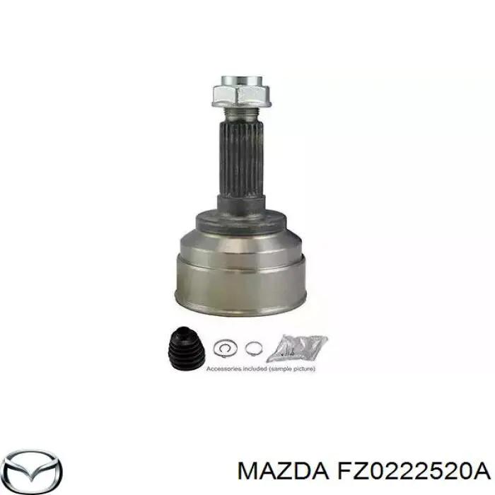 FZ0222520A Mazda шрус внутрішній, передній, лівий