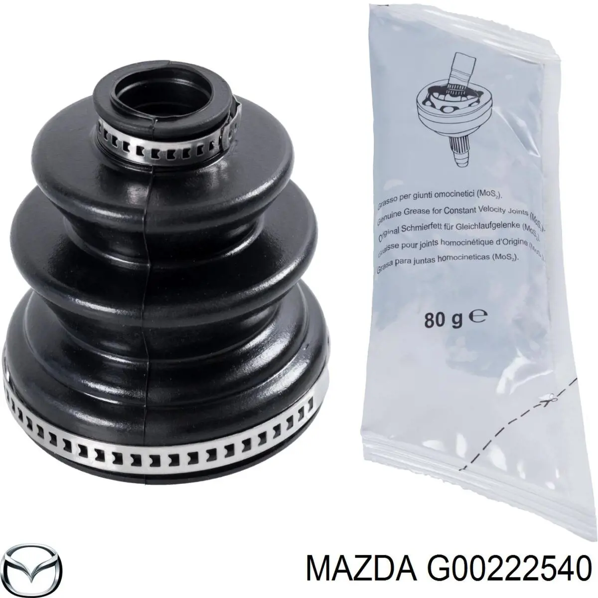 Пильник гранати внутрішній, передній півосі Mazda G00222540 ціна, від 15.93 USD