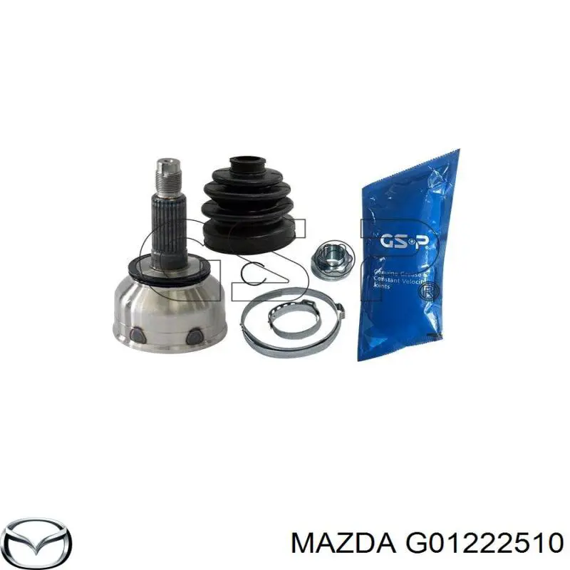 Привід передній правий на Mazda 626 II GC