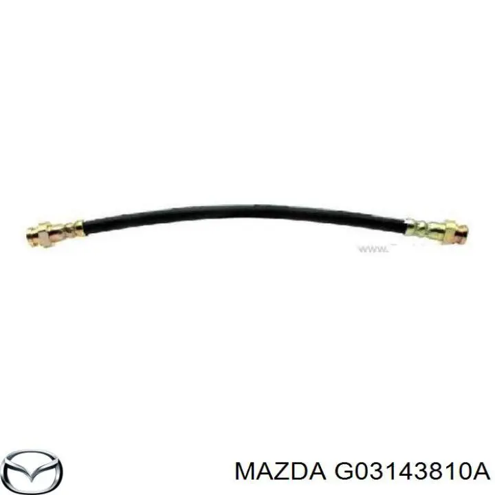 Шланг гальмівний задній Mazda G03143810A ціна, від 5.70 USD