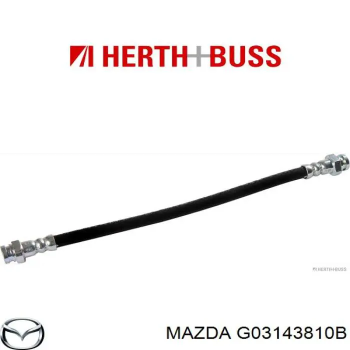 G03143810B Mazda Шланг гальмівний задній