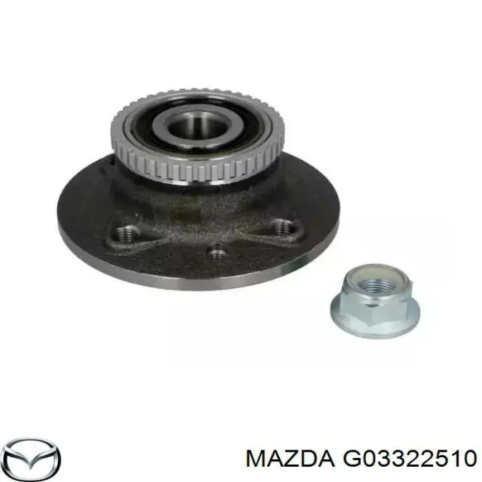 Граната колісна Mazda G03322510 ціна, від 24.99 USD