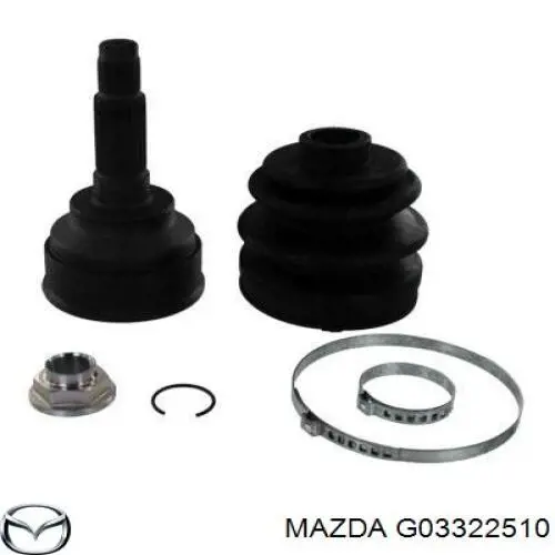 G03322510 Mazda Граната зовнішня