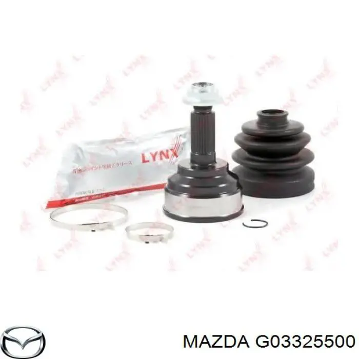 ШРУС зовнішній передній G03325500 Mazda