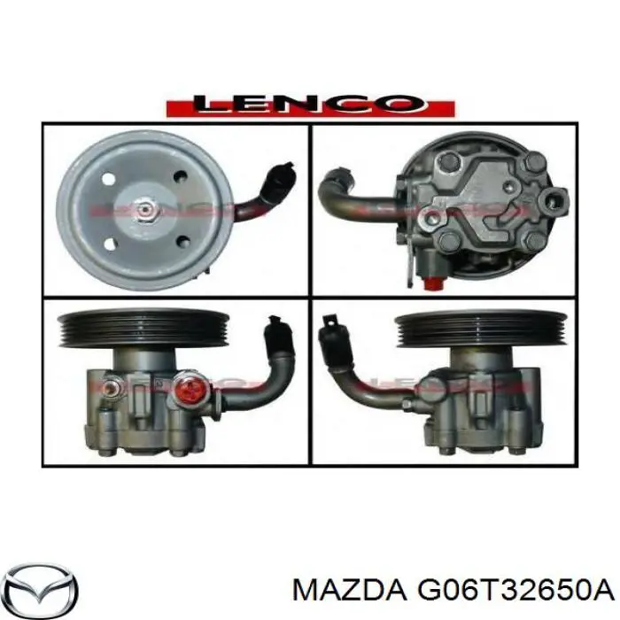 G06T32650A Mazda Насос гідропідсилювача