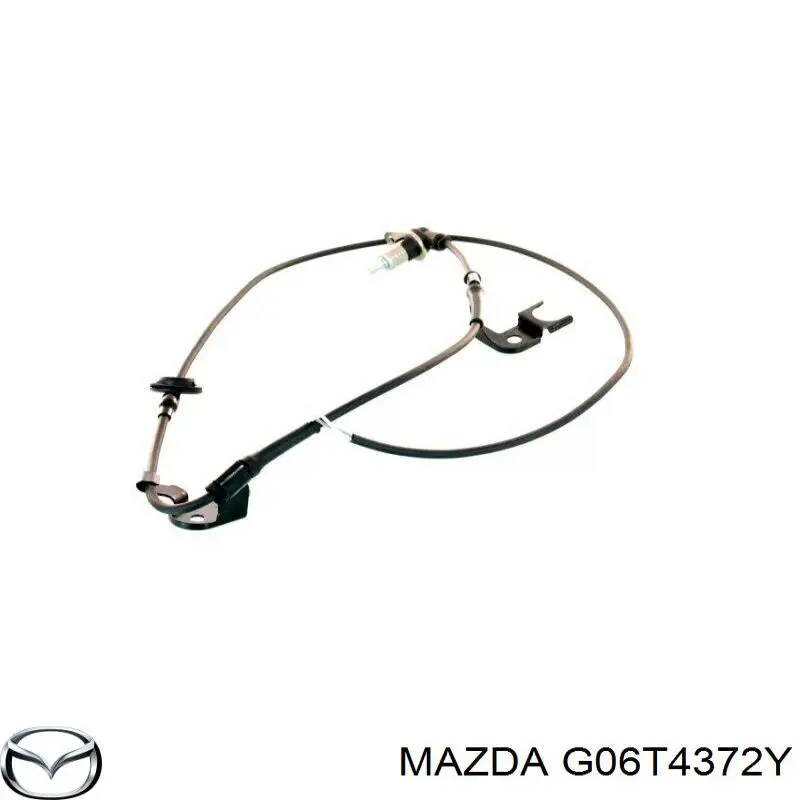 Датчик АБС (ABS) задній, лівий G06T4372Y Mazda