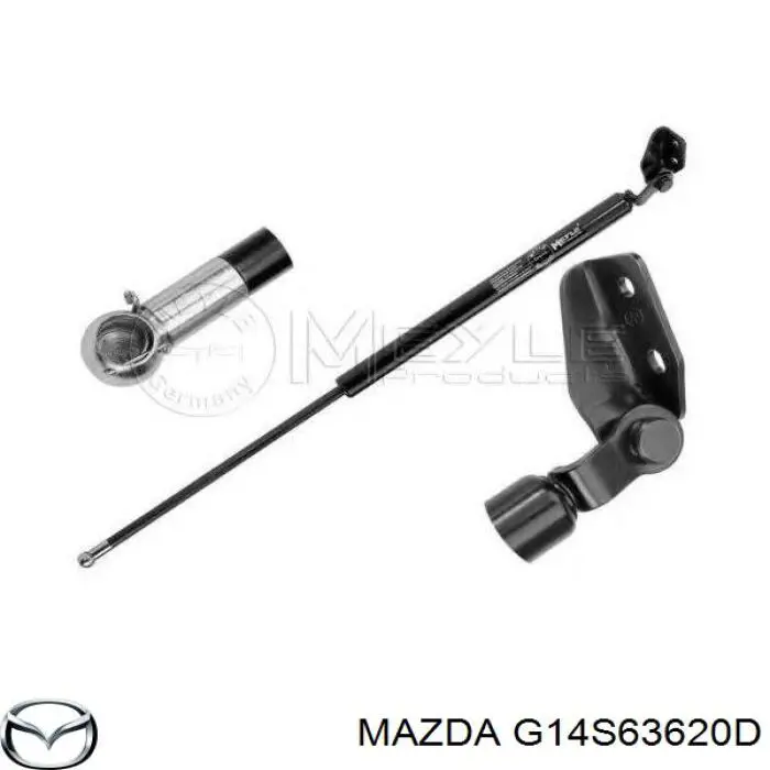 G14S63620D Mazda Амортизатор кришки багажника / двері 3/5-ї задньої