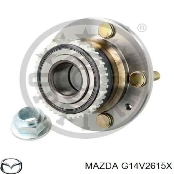Маточина заднього колеса Mazda G14V2615X
