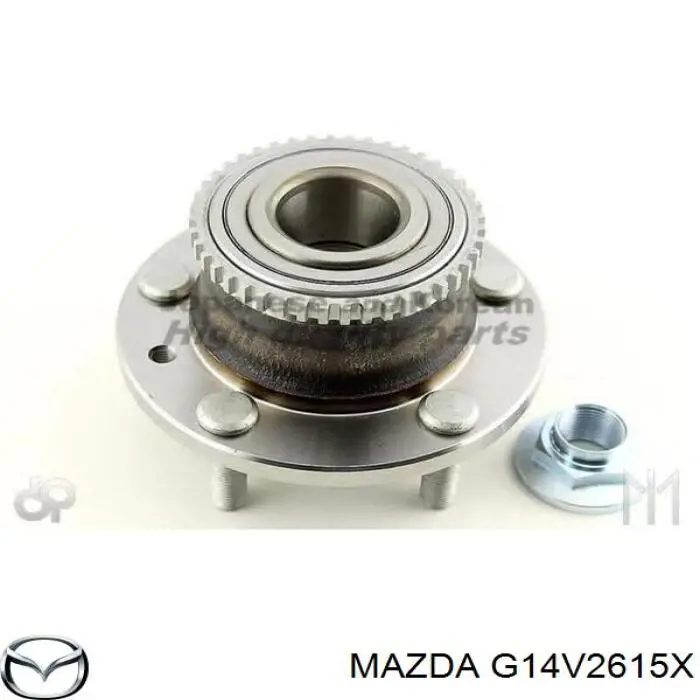 Маточини задніх коліс Mazda G14V2615X ціна, від 39.21 USD