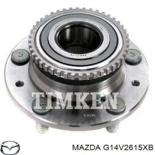 Задня маточина G14V2615XB Mazda