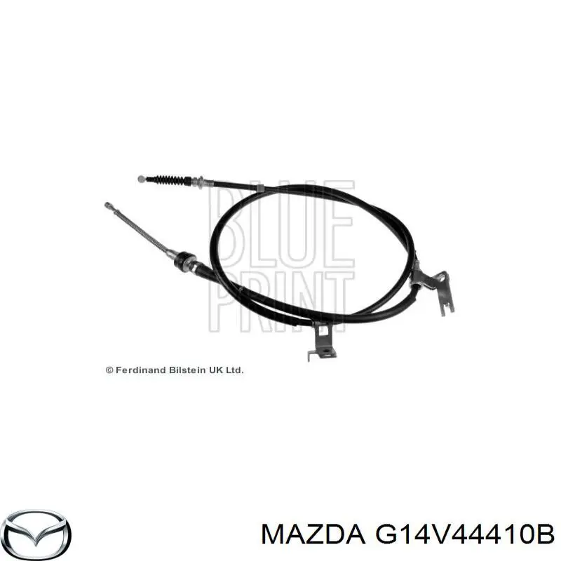 G14V44410B Mazda Трос ручного гальма задній, правий