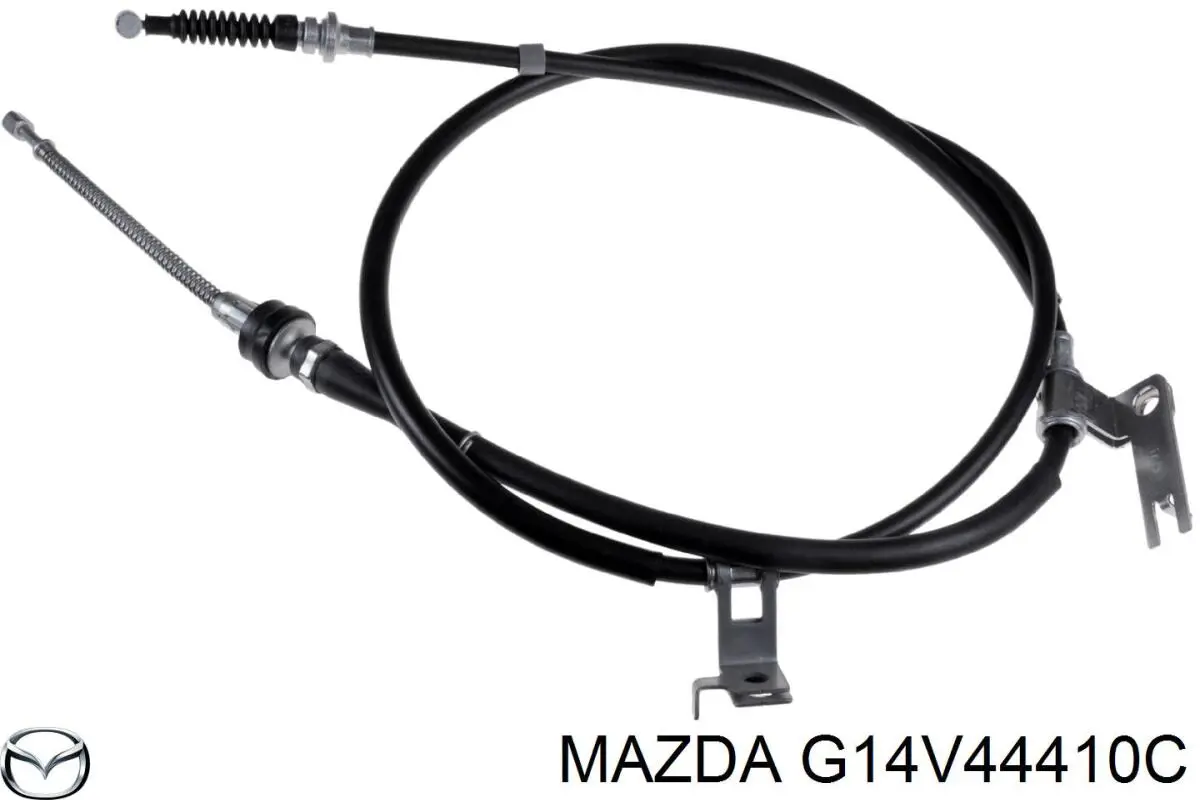 Трос ручника задній правий Japan Parts BC321R