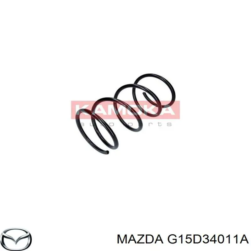 G15D34011A Mazda пружина передня