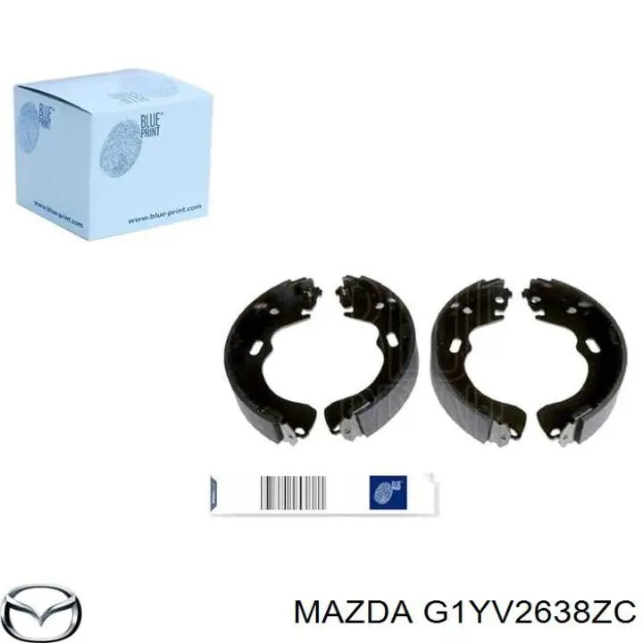 G1YV2638ZC Mazda колодки гальмові задні, барабанні