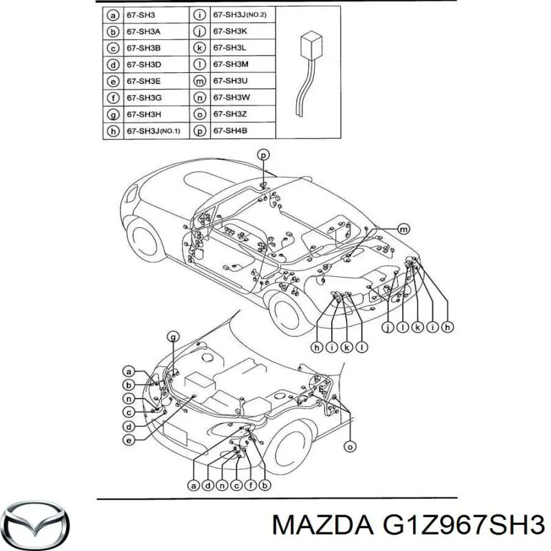 G1Z967SH3 Mazda 