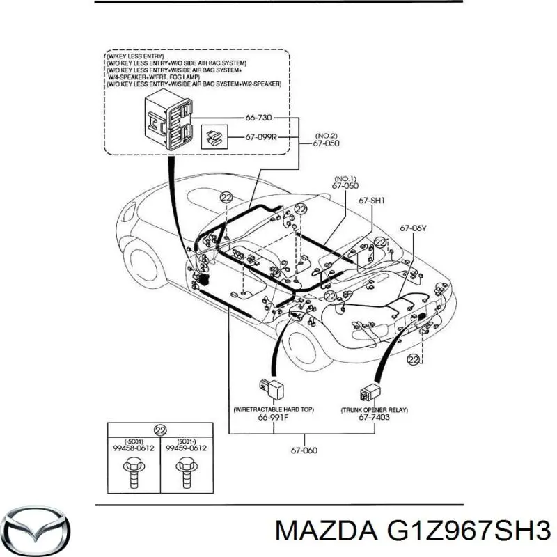 Купити G1Z967SH3 Mazda 