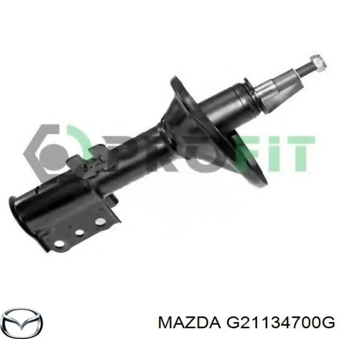 Амортизатор передній, правий G21134700G Mazda