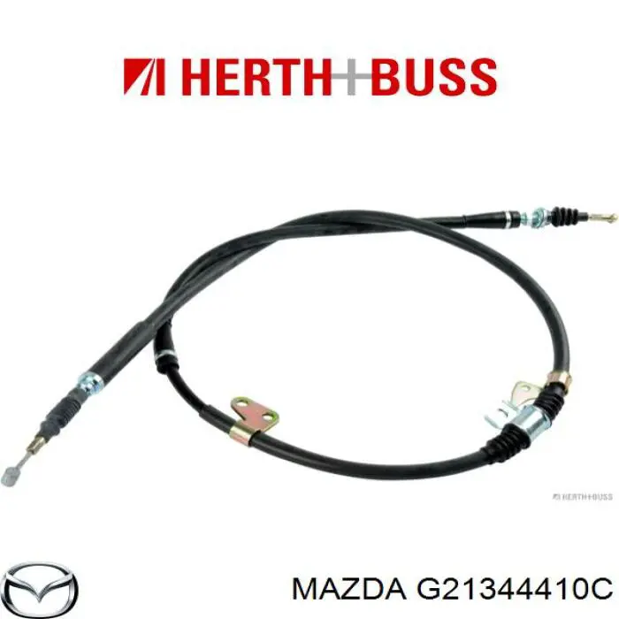 G21344410C Mazda Трос ручного гальма задній, правий