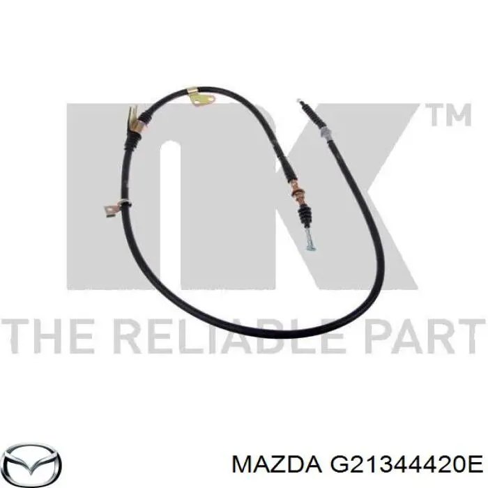 G21344420E Mazda Трос ручника задній лівий