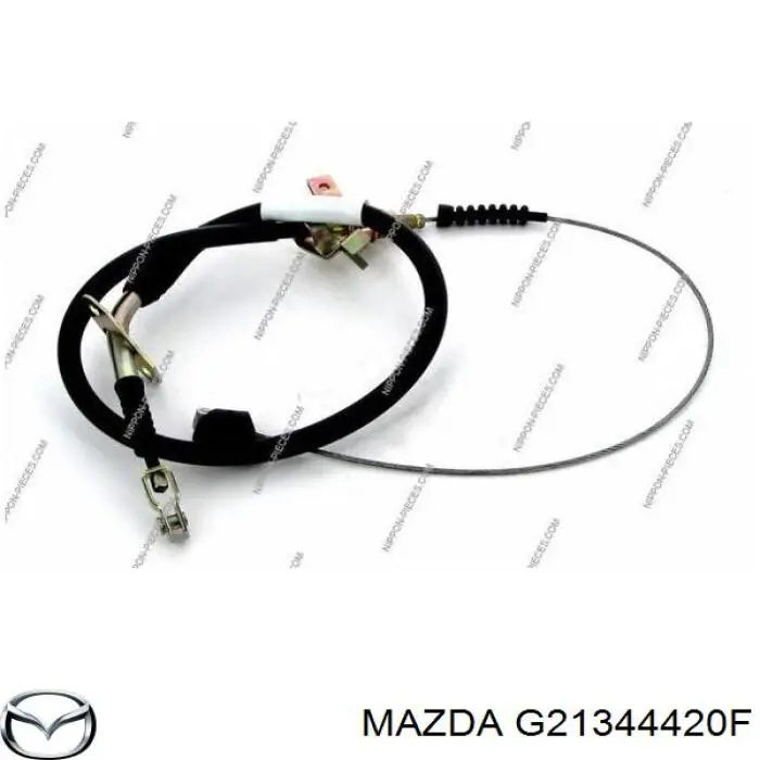 Купити BC338L Japan Parts Трос ручного гальма задній, лівий