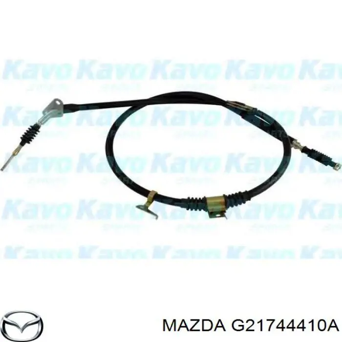 Трос стоянкового гальма задній правий Mazda G21744410A ціна, від 25.85 USD