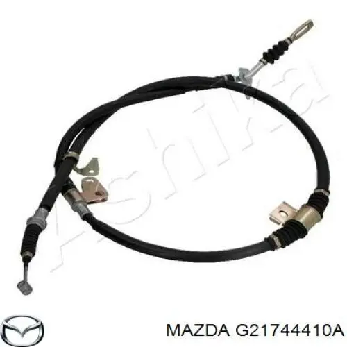Трос ручного гальма задній, правий G21744410A Mazda