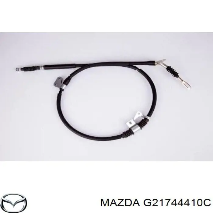 Купити G21744410C Mazda Трос ручного гальма задній, правий