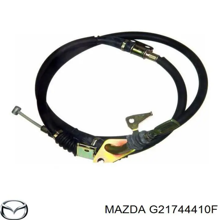 Трос стоянкового гальма задній правий Mazda G21744410G ціна, від 25.85 USD