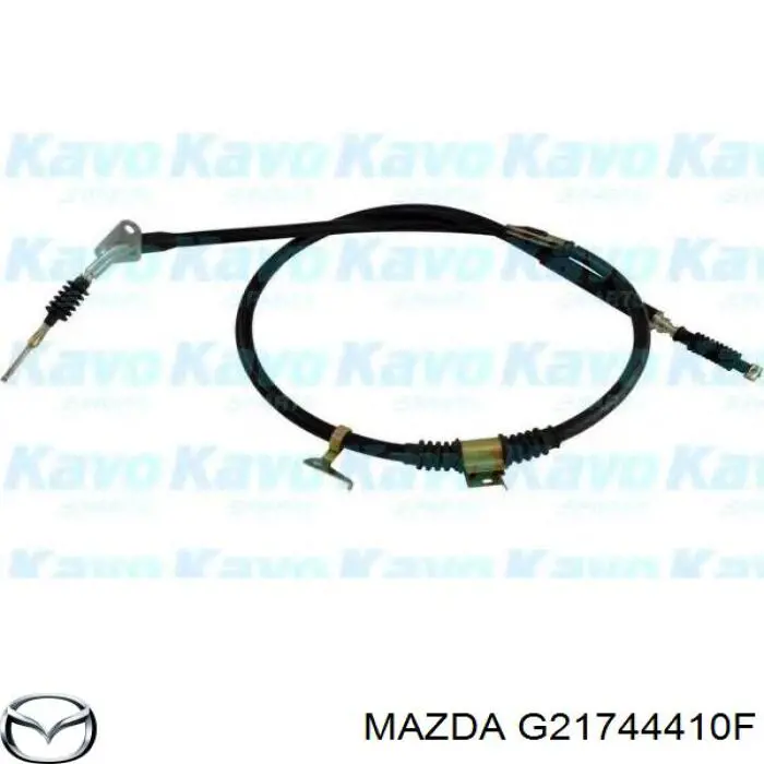 Купити G21744410F Mazda Трос ручного гальма задній, правий